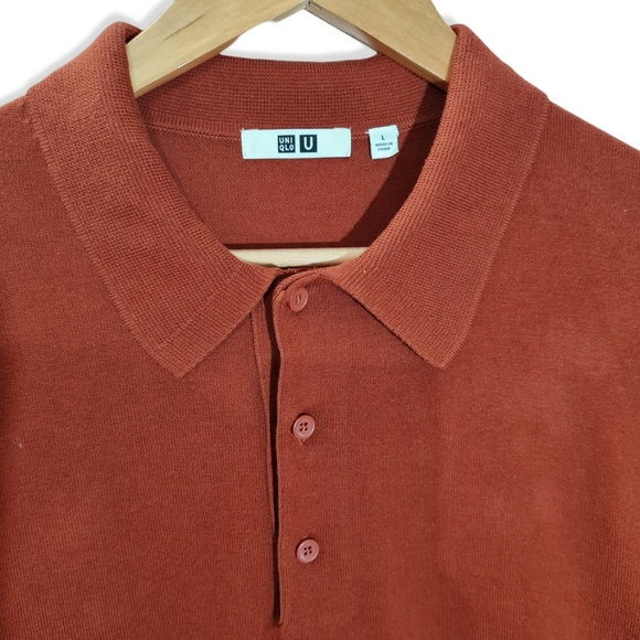 Size- S, uniqlo full sleeves polo t-shirt for men. - Picture 3 of 6